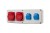 Rozdzielnia HORIZONTAL S - gniazda 16A 5p, 32A 5p, 2x230V F3.0428 F-Elektro