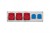 Rozdzielnia HORIZONTAL B - gniazda 16A 5p, 2x32A 5p, 2x230V F3.0439 F-Elektro