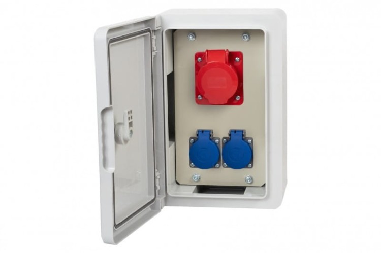 Rozdzielnica  budowlana RB-200 - gniazda 32A 5p, 2x230V F3.0531 F-Elektro