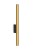 Lampa ścienna Kinkiet Industrialny Loft LASER WALL SOLID BRASS 8308 NOWODVORSKI Lighting G9 Loft nowoczesna oprawa oświetleniowa tuba podwójny dwustronny Inspiracje Premium złota mosiądz