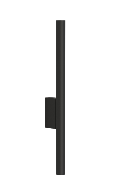Lampa ścienna Kinkiet Industrialny Loft LASER WALL BLACK 8047 NOWODVORSKI Lighting G9 Loft nowoczesna oprawa oświetleniowa tuba podwójny dwustronny Inspiracje Premium czarny