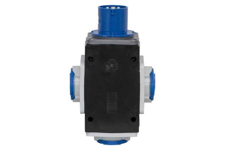 Rozdzielnica PARMA - wtyczka 16A 3p, gniazda  3x230V F3.0742 F-Elektro