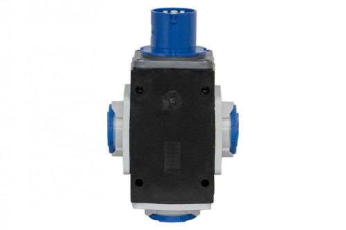 Rozdzielnica PARMA - wtyczka 32A 3p, gniazda  3x230V F3.0746 F-Elektro