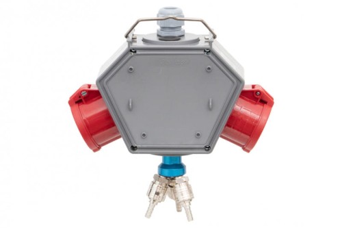 Rozdzielnica POLYBOX - gniazda 16A 5p, 32A 5p + 3xAIR(powietrze) F3.0794 F-Elektro