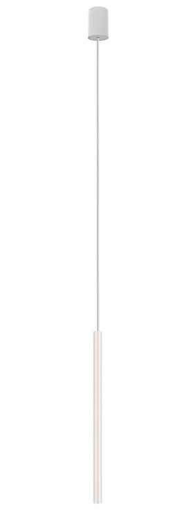 Lampa sufitowa wisząca punktowa Industrialna LASER 490 White I 8796 NOWODVORSKI Lighting G9 Loft nowoczesna oprawa oświetleniowa żyrandol tuba zwis Premium biała pojedyncza