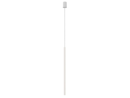 Lampa sufitowa wisząca punktowa Industrialna LASER 750 White I 8432 NOWODVORSKI Lighting G9 Loft nowoczesna oprawa oświetleniowa żyrandol tuba zwis Premium biała pojedyncza