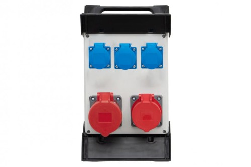 Rozdzielnica R-240 - gniazda 2x32A 5p, 3x230V na stelażu  plastikowym F3.0871 F-Elektro