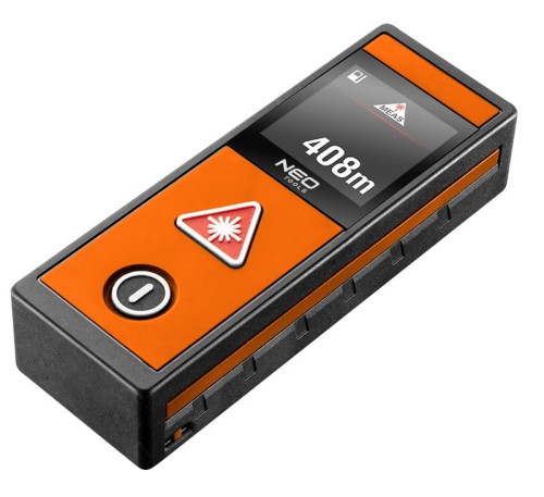 Dalmierz Laserowy miernik odległości 75-203 Neo Tools 40m dokładność 2mm Ekran dotykowy