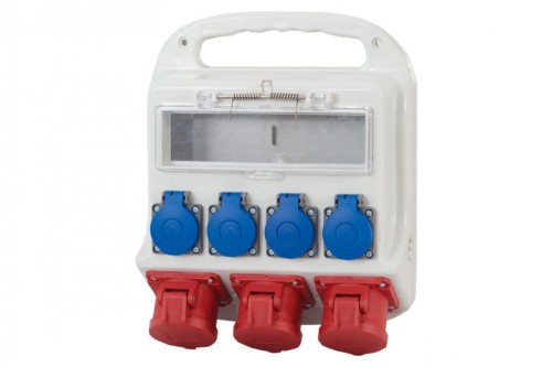 Rozdzielnica FORTE 11M - gniazda 3x32A 5p, 4x230V  /11 modułów/ F3.1059 F-Elektro