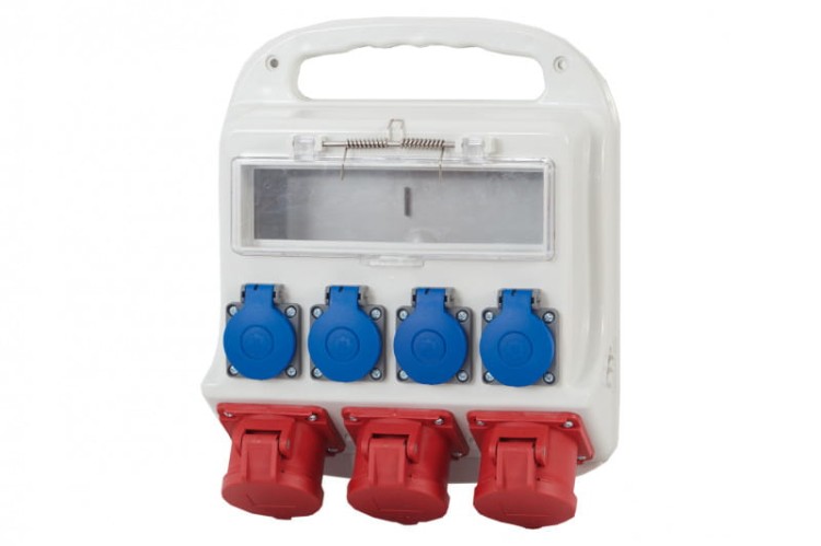 Rozdzielnica FORTE 11M - gniazda 3x32A 5p, 4x230V  /11 modułów/ F3.1059 F-Elektro