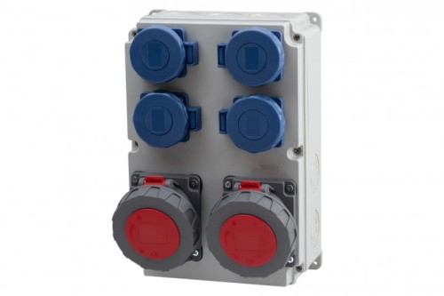 Rozdzielnica R-300 - gniazda 2x32A 5p, 4x230V   IP65 F3.1848 F-Elektro