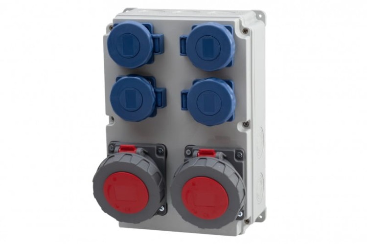 Rozdzielnica R-300 - gniazda 2x32A 5p, 4x230V   IP65 F3.1848 F-Elektro