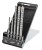 Zestaw wierteł do betonu SDS Plus quatro 57H572 Graphite Wiertła 5 sztuk 5, 6 x 110 mm + 8, 10, 12 x 160 mm