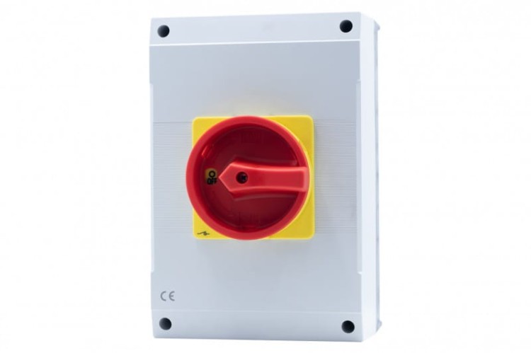 Wyłącznik WS-63 0/1 63A 3P IP65 w obudowie F3.2204 F-Elektro