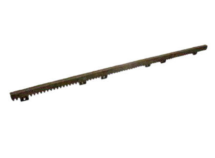 Listwa zębata Tousek 14220020 1MB z Tworzywa z Metalowym Rdzeniem dolna do przykręcania opakowanie 1x1MB bez spawania rdzeń stalowy mocowanie uchwyt dolny od doły do bram przesuwnych