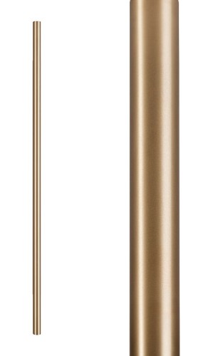 Klosz do Lampy sufitowej wiszącej żyrandola punktowego Industrialny CAMELEON LASER 1000 BRASS 8486 NOWODVORSKI Lighting G9 100cm Loft nowoczesny oprawa oświetleniowa tuba zwis kameleon Inspiracje Premium złoty mosiądz