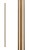 Klosz do Lampy sufitowej wiszącej żyrandola punktowego Industrialny CAMELEON LASER 1000 BRASS 8486 NOWODVORSKI Lighting G9 100cm Loft nowoczesny oprawa oświetleniowa tuba zwis kameleon Inspiracje Premium złoty mosiądz