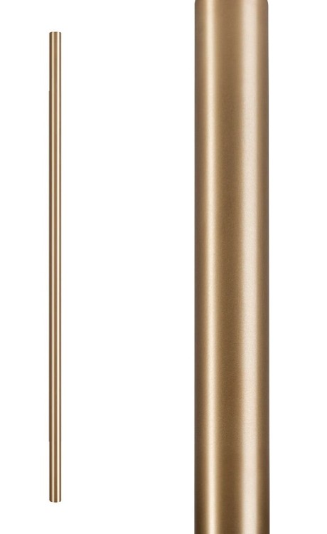 Klosz do Lampy sufitowej wiszącej żyrandola punktowego Industrialny CAMELEON LASER 1000 BRASS 8486 NOWODVORSKI Lighting G9 100cm Loft nowoczesny oprawa oświetleniowa tuba zwis kameleon Inspiracje Premium złoty mosiądz