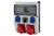 Rozdzielnica CAJA 12M BICOLOR - gniazda 2x16A 5p, 2x230V, L/P(32A) /12 modułów/ F3.2716 F-Elektro