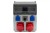 Rozdzielnica CAJA 12M BICOLOR - gniazda 2x32A 5p, 2x230V, L/P(32A) /12 modułów/ F3.2717 F-Elektro