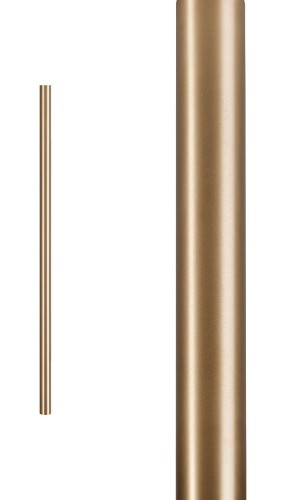 Klosz do Lampy sufitowej wiszącej żyrandola punktowego Industrialny CAMELEON LASER 750 BRASS 8567 NOWODVORSKI Lighting G9 75cm Loft nowoczesny oprawa oświetleniowa tuba zwis kameleon Inspiracje Premium złoty mosiądz