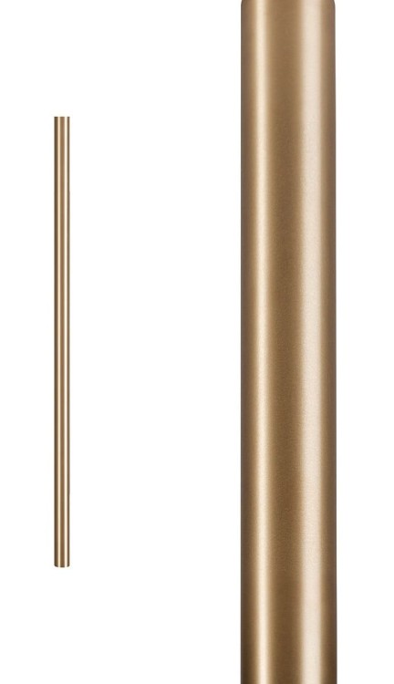 Klosz do Lampy sufitowej wiszącej żyrandola punktowego Industrialny CAMELEON LASER 750 BRASS 8567 NOWODVORSKI Lighting G9 75cm Loft nowoczesny oprawa oświetleniowa tuba zwis kameleon Inspiracje Premium złoty mosiądz