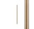 Klosz do Lampy sufitowej wiszącej żyrandola punktowego Industrialny CAMELEON LASER 750 BRASS 8567 NOWODVORSKI Lighting G9 75cm Loft nowoczesny oprawa oświetleniowa tuba zwis kameleon Inspiracje Premium złoty mosiądz