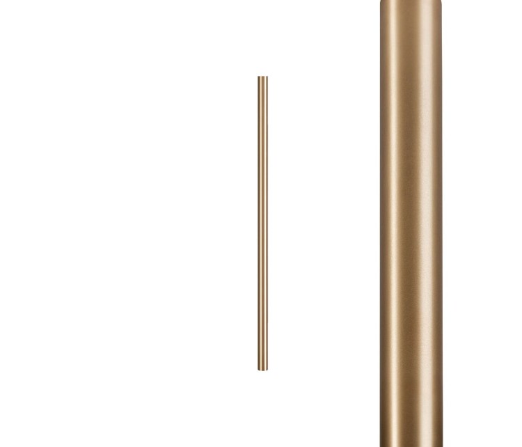 Klosz do Lampy sufitowej wiszącej żyrandola punktowego Industrialny CAMELEON LASER 750 BRASS 8567 NOWODVORSKI Lighting G9 75cm Loft nowoczesny oprawa oświetleniowa tuba zwis kameleon Inspiracje Premium złoty mosiądz