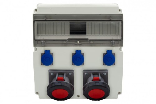 Rozdzielnica CAJA 15M - gniazda 2x63A 5p, 3x230V /15 modułów/ F3.2883 F-Elektro