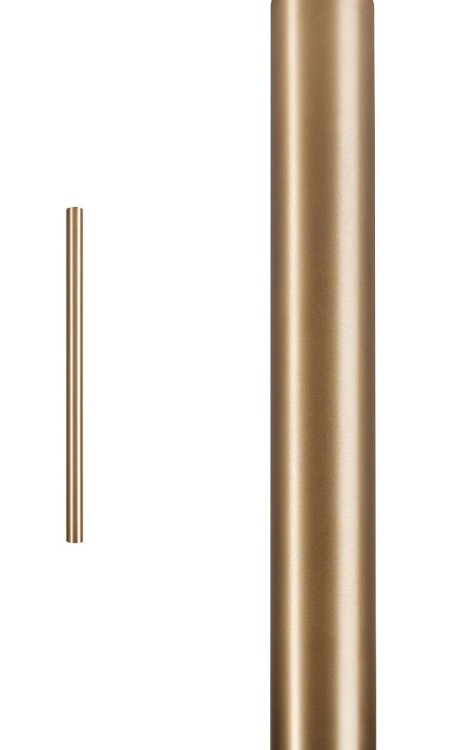 Klosz do Lampy sufitowej wiszącej żyrandola punktowego Industrialny CAMELEON LASER 490 BRASS 8571 NOWODVORSKI Lighting G9 49cm Loft nowoczesny oprawa oświetleniowa tuba zwis kameleon Inspiracje Premium złoty mosiądz