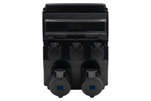 Rozdzielnica CAJA 12M SCENIC - gniazda proste 2x32A 3p, 3x230V /12 modułów/ F3.2902 F-Elektro
