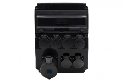Rozdzielnica CAJA 12M SCENIC - gniazda proste 16A 3p, 6x230V /12 modułów/ F3.2906 F-Elektro