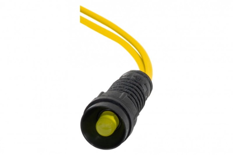 Kontrolka diodowa fi 5mm, 230V żółta/yellow F4.0060 F-Elektro