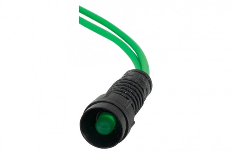 Kontrolka diodowa fi 5mm, 24V zielona/green F4.0062 F-Elektro