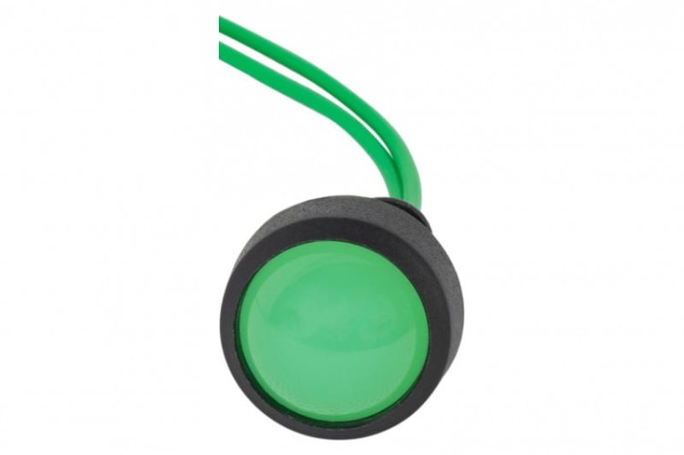 Kontrolka diodowa fi 20mm, 24V zielona/green F4.0074 F-Elektro