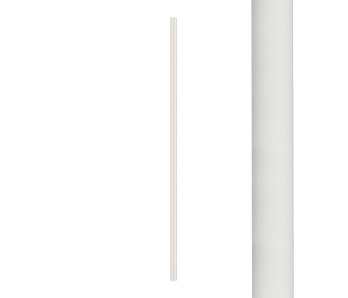 Klosz do Lampy sufitowej wiszącej żyrandola punktowego Industrialny CAMELEON LASER 1000 WHITE 8488 NOWODVORSKI Lighting G9 100cm Loft nowoczesny oprawa oświetleniowa tuba zwis kameleon Inspiracje Premium biały