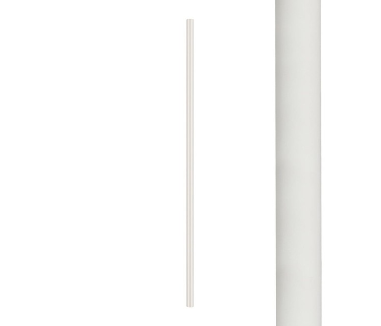 Klosz do Lampy sufitowej wiszącej żyrandola punktowego Industrialny CAMELEON LASER 1000 WHITE 8488 NOWODVORSKI Lighting G9 100cm Loft nowoczesny oprawa oświetleniowa tuba zwis kameleon Inspiracje Premium biały