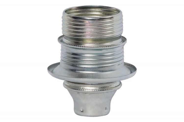 Oprawka metalowa E27 z kołnierzem, 4A, 250V F4.0111 F-Elektro
