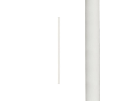 Klosz do Lampy sufitowej wiszącej żyrandola punktowego Industrialny CAMELEON LASER 750 WHITE 8570 NOWODVORSKI Lighting G9 75cm Loft nowoczesny oprawa oświetleniowa tuba zwis kameleon Inspiracje Premium biały