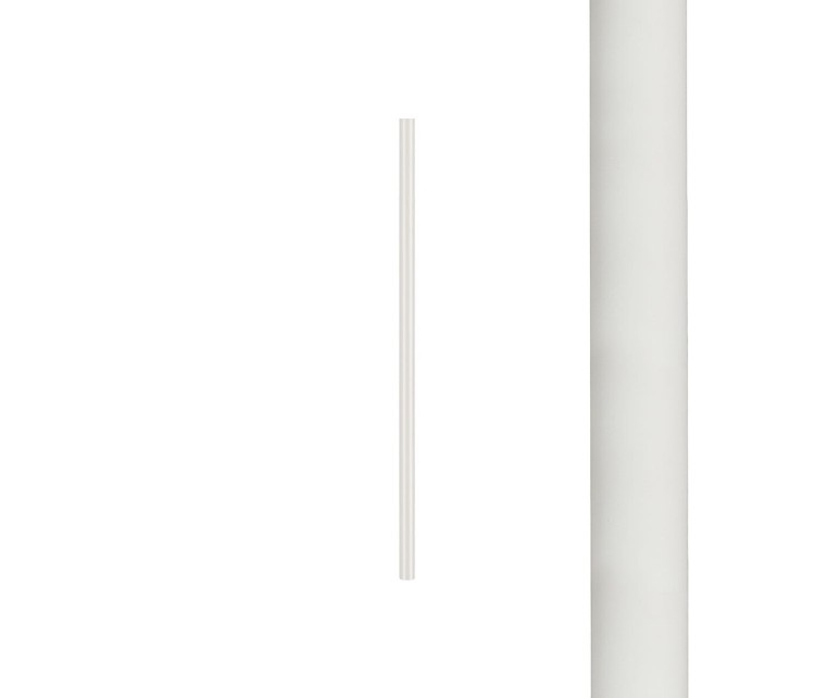 Klosz do Lampy sufitowej wiszącej żyrandola punktowego Industrialny CAMELEON LASER 750 WHITE 8570 NOWODVORSKI Lighting G9 75cm Loft nowoczesny oprawa oświetleniowa tuba zwis kameleon Inspiracje Premium biały