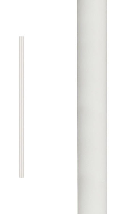 Klosz do Lampy sufitowej wiszącej żyrandola punktowego Industrialny CAMELEON LASER 750 WHITE 8570 NOWODVORSKI Lighting G9 75cm Loft nowoczesny oprawa oświetleniowa tuba zwis kameleon Inspiracje Premium biały