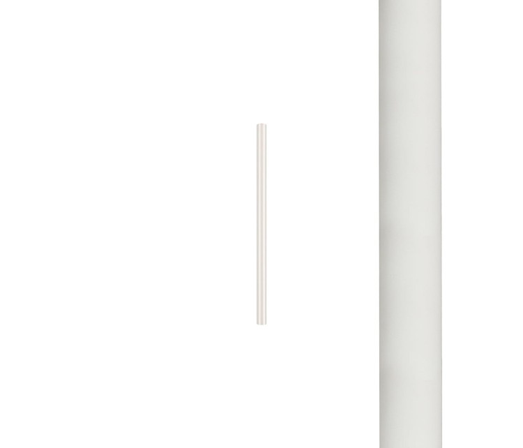 Klosz do Lampy sufitowej wiszącej żyrandola punktowego Industrialny CAMELEON LASER 490 WHITE 8573 NOWODVORSKI Lighting G9 49cm Loft nowoczesny oprawa oświetleniowa tuba zwis kameleon Inspiracje Premium biały