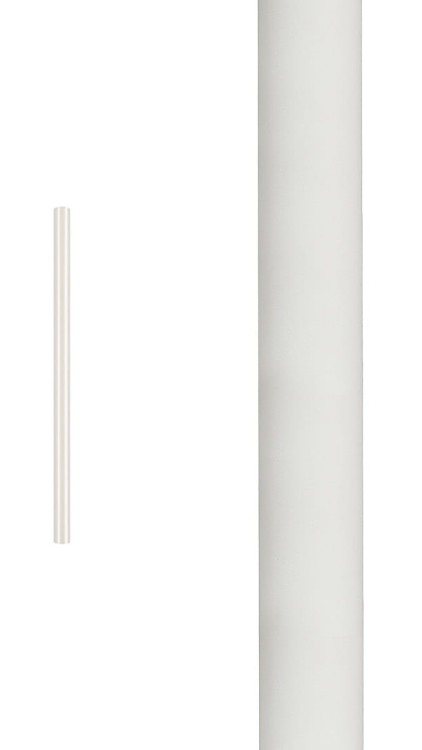 Klosz do Lampy sufitowej wiszącej żyrandola punktowego Industrialny CAMELEON LASER 490 WHITE 8573 NOWODVORSKI Lighting G9 49cm Loft nowoczesny oprawa oświetleniowa tuba zwis kameleon Inspiracje Premium biały