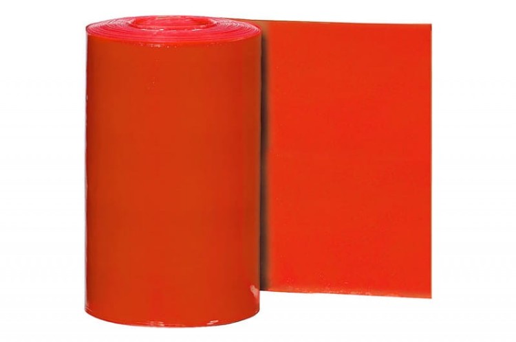 Folia kablowa czerwona szerokość 200mm, grubość +/-0,09mm, długość 100mb F6.0006 F-Elektro