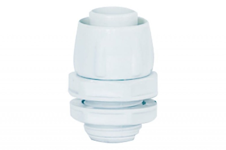 Dławik do rury elastycznej  GUS fi 12 mm / MG16 szary IP65 F6.0026 F-Elektro
