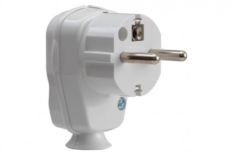 Wtyczka kątowa 230V z wyłącznikiem F6.0161 F-Elektro