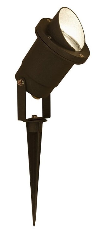 Lampa ogrodowa reflektorek ogrodowy wbijany BUSH 3401 NOWODVORSKI Lighting GU10 Zewnętrzna Nowoczesna oprawa aluminium metalowa do ogrodu oświetlenie zewnętrzne drzewa krzewów gruntowa szara grafitowa Inspiracje Premium