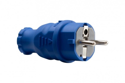 Wtyczka gumowa NOVA niebieska F6.0356 F-Elektro