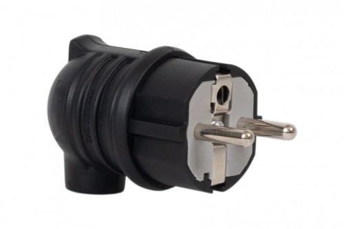 Wtyczka gumowa NOVA kątowa  F6.0362 F-Elektro