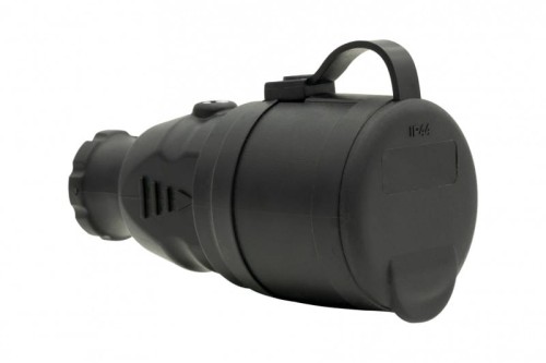 Gniazdo gumowe NOVA 230V 16A IP44 czarne F6.0368 F-Elektro